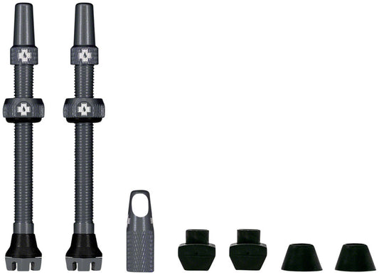 Muc-Off Tubeless Valves v2 -  Grey 60mm