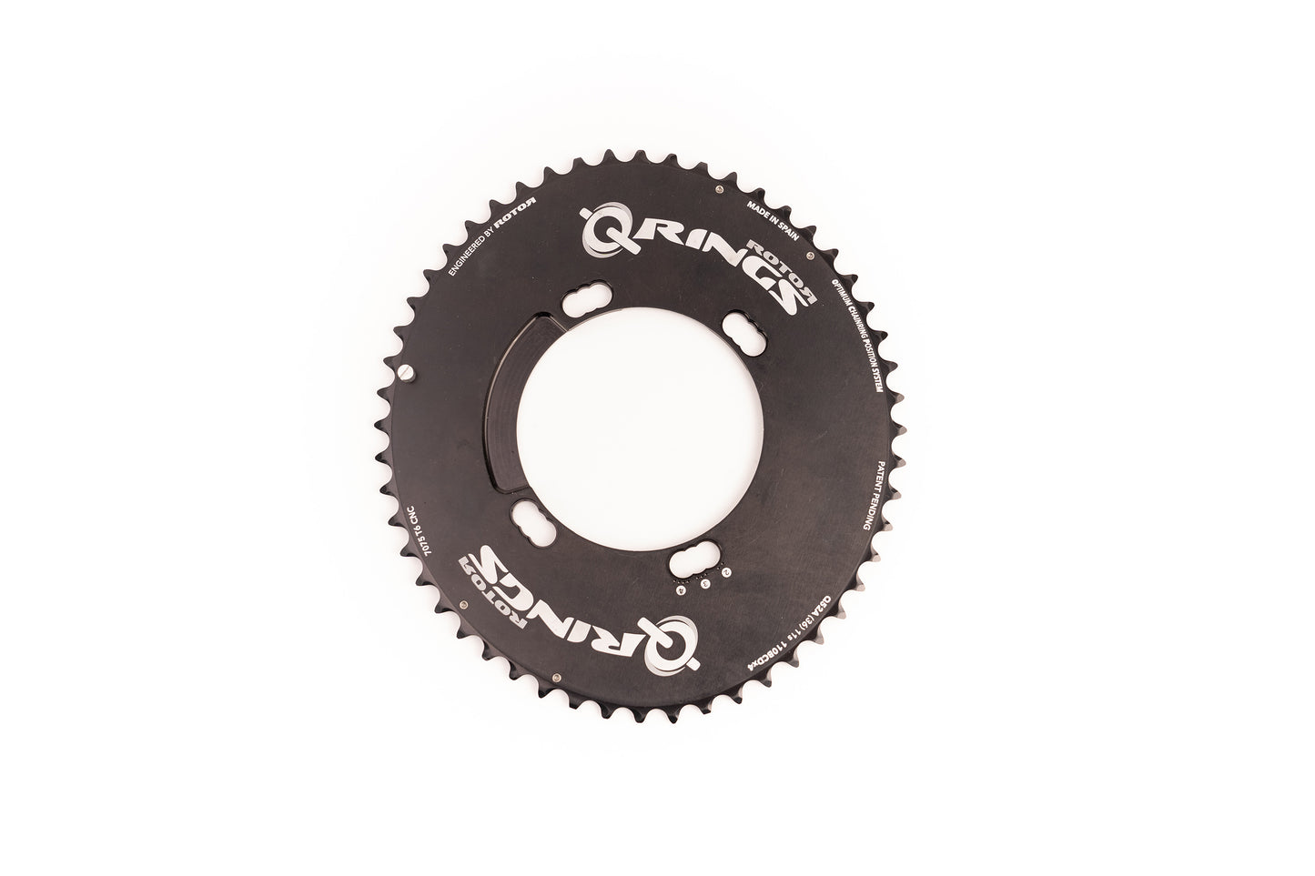 Rotor Q Chainring  52x110x4 Shimano Aero Blk