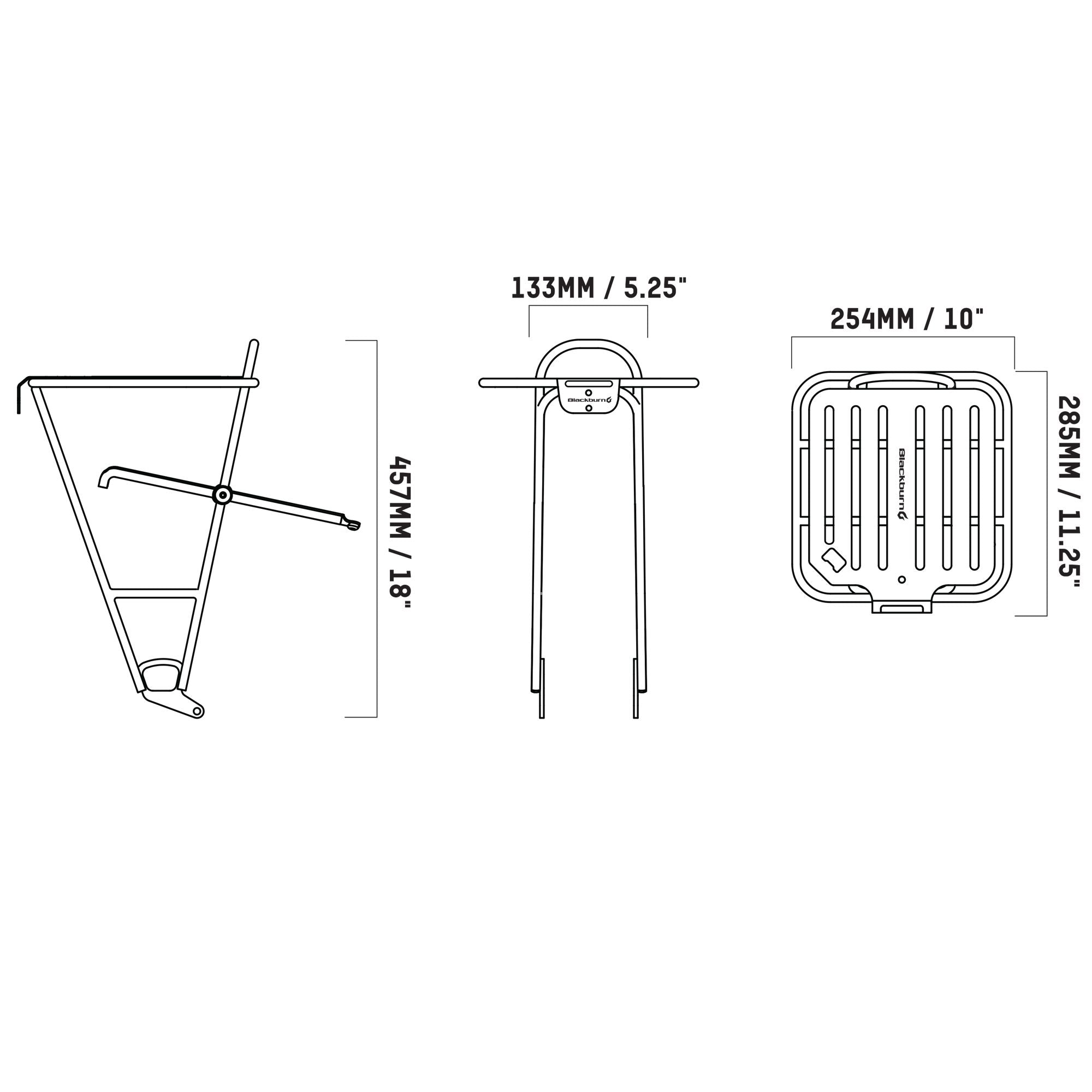 Bootlegger best sale front rack