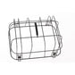 Rear Bike Basket Black