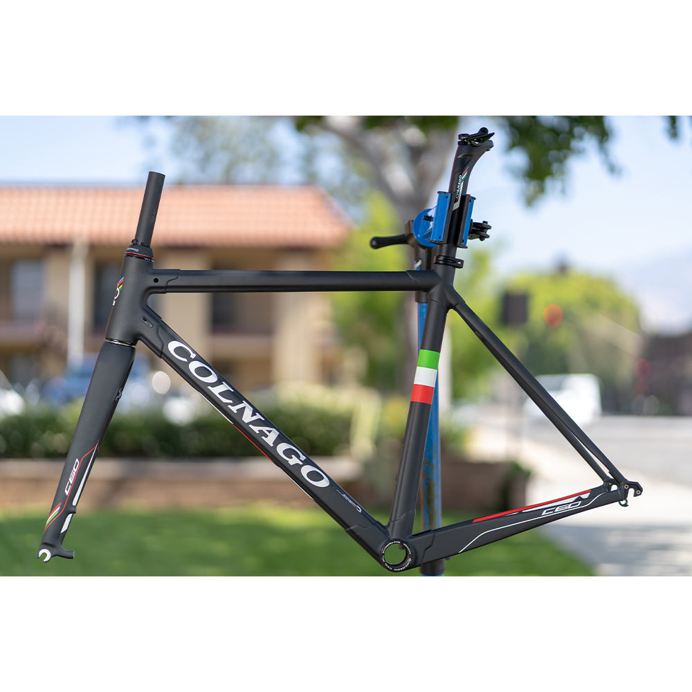 2015 Colnago C60 Disc Di2 SP HS Frameset Red/Blk 50