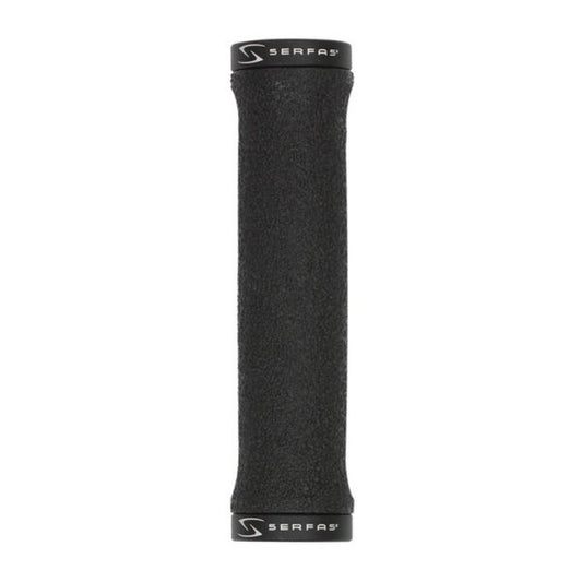 Serfas Grip Dual Lock-On Sandpaper Texture Blk