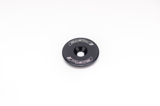 FSA Headset Top Cap 1-1/8" Alloy Black w/opkge