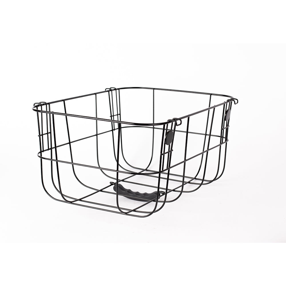 Rear Bike Basket Black
