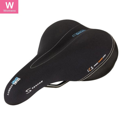 Serfas Dual Density Comfort Saddle Wmns w/Lycra Cover