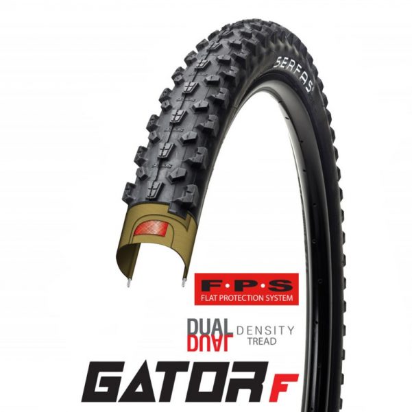 Serfas Gator MTB Rear Tire w/FPS 26x2.0
