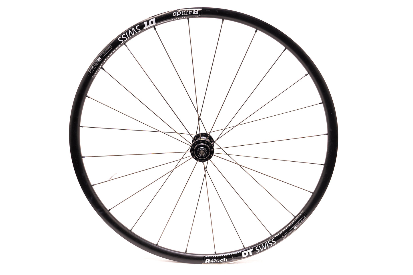 DT Swiss R470 db 700c 12mm Front Disc Wheel