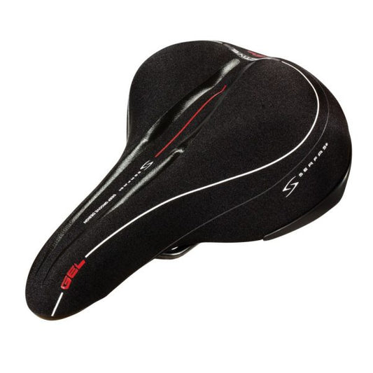 Serfas Reactive Gel Lycra Saddle Mens