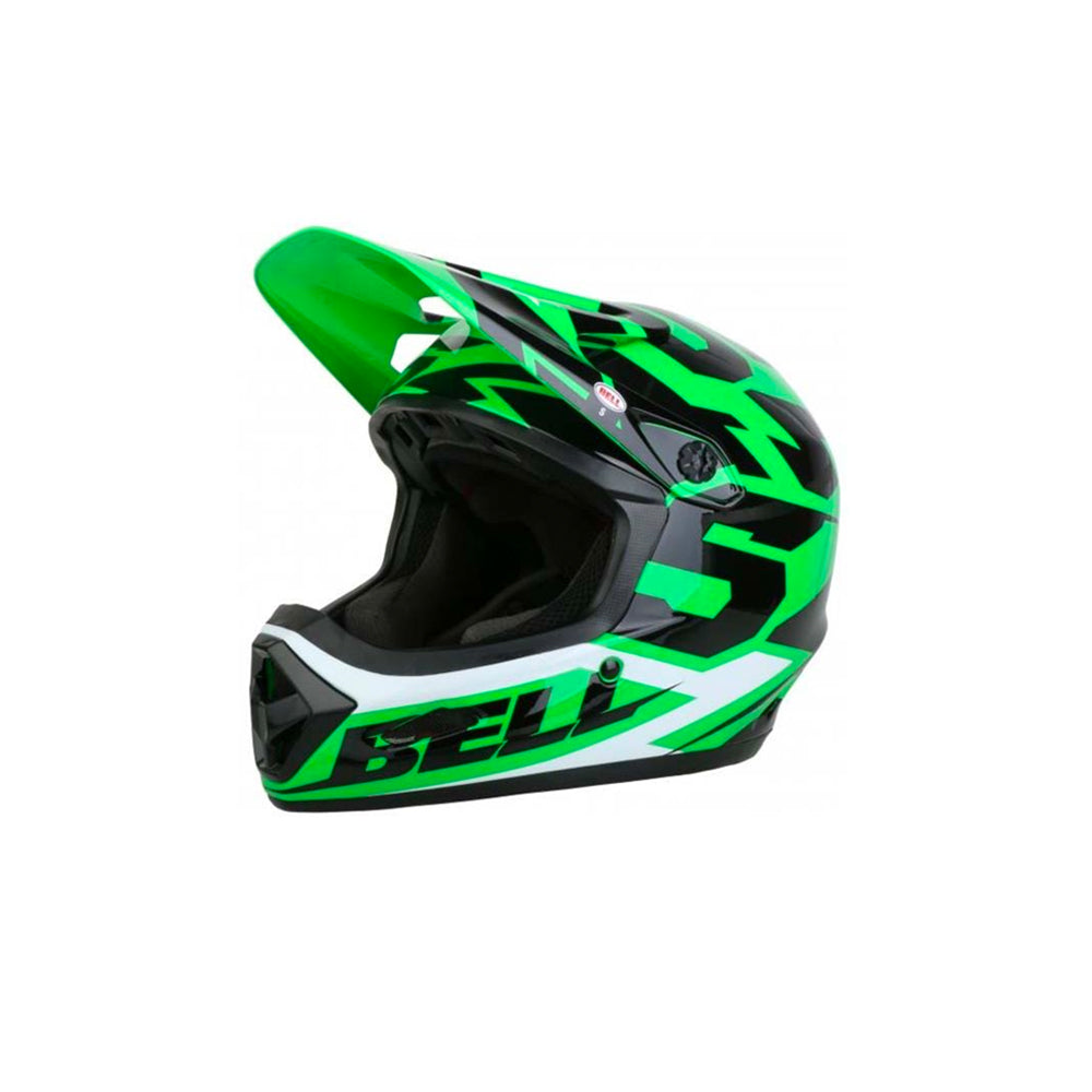 Bell Transfer-9 Full Face Helmet Glow Green Fifty-Four Medium