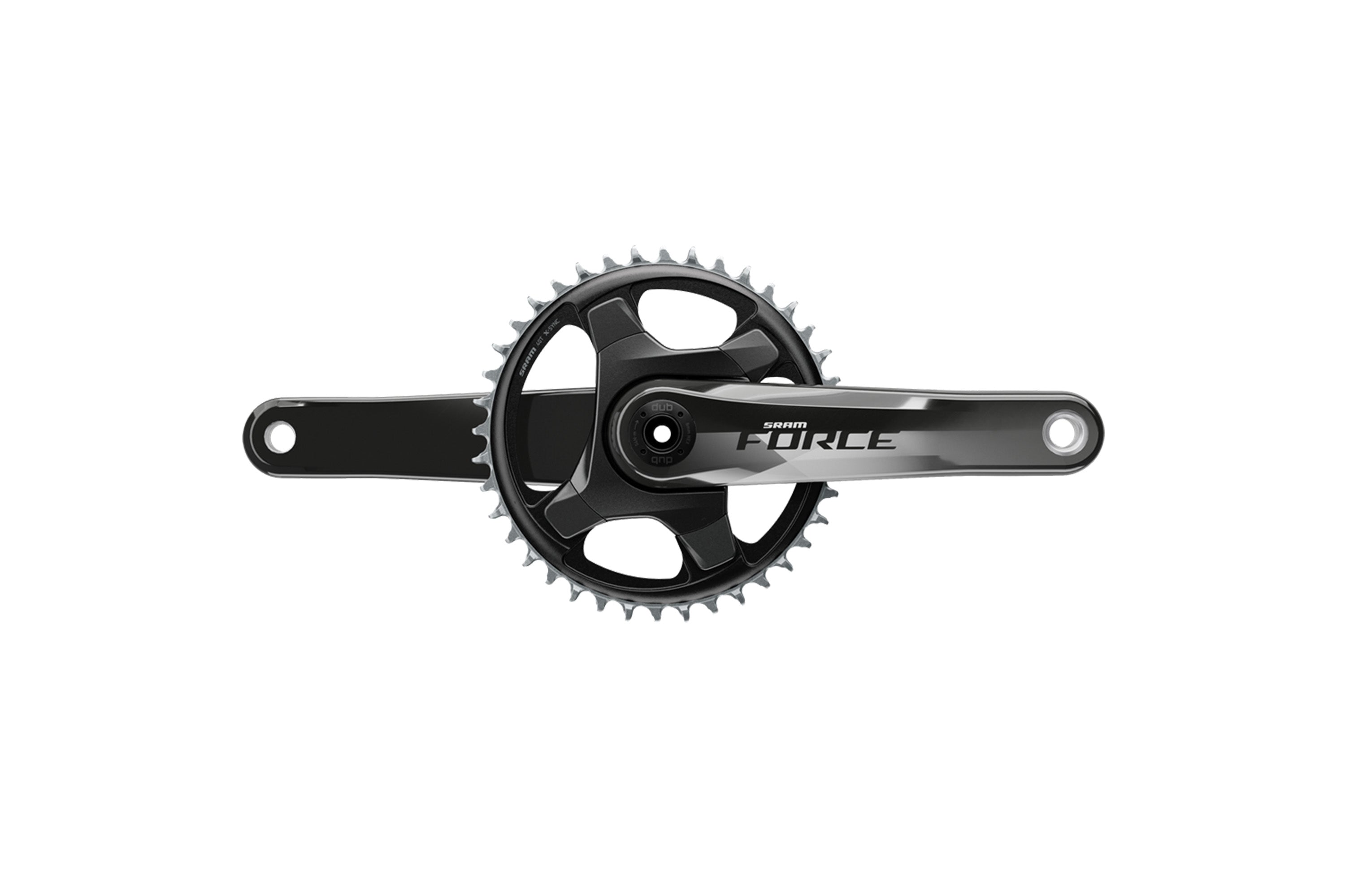 Sram Force Crankset 1x D1 DUB Gloss Direct Mount w/o BB – Rock N' Road