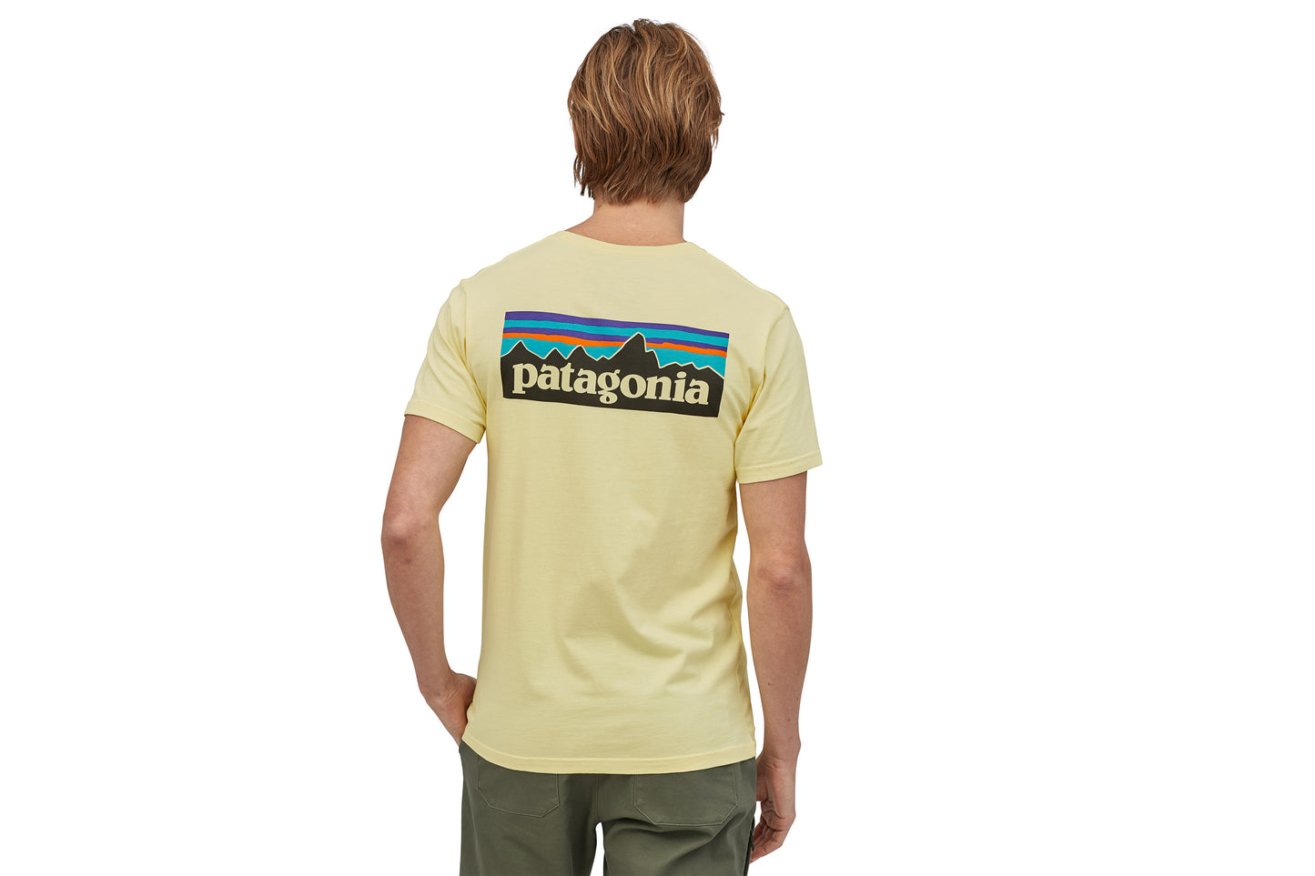 Patagonia P-6 Logo Organic Tee Resin Yellow