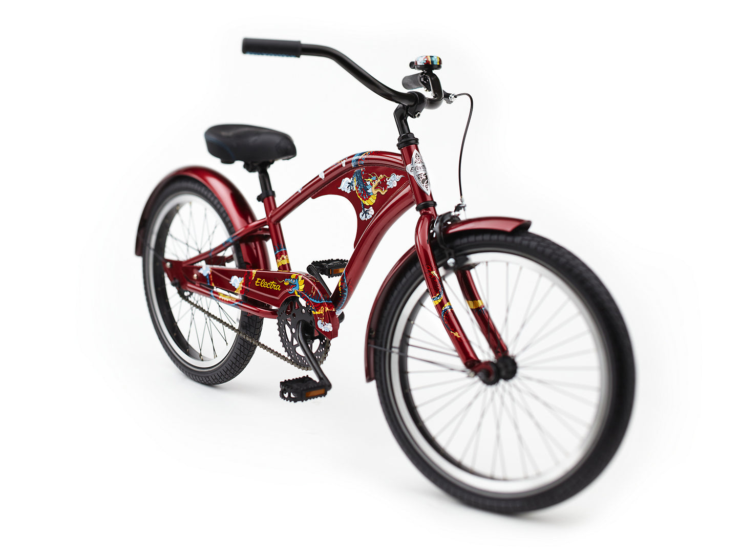 Electra Firetail 1 Boys'  Scorched Red 20"