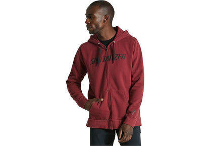 Specialized Legacy Wordmark Zip-Up Hoodie Men Hoodie