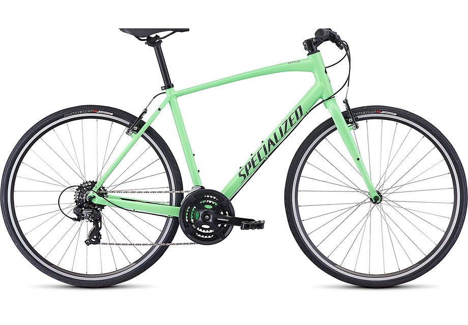 2020 Specialized Sirrus Men V Gloss Acid Kiwi/Black Reflecti