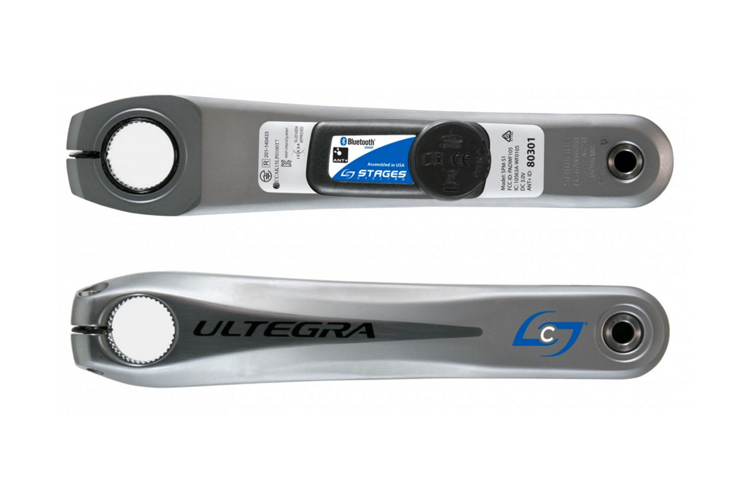 Stages Power Meter Ultegra 6700 175mm Sil