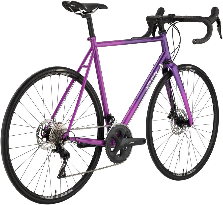 All-City Zig Zag 105 Bike - Purple Fade