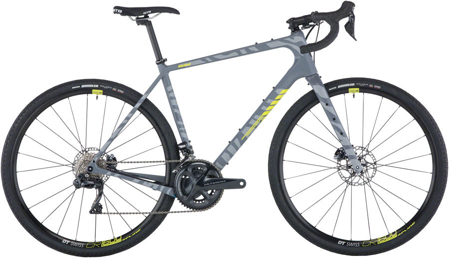 Salsa Warbird Carbon Ultegra Di2 700 Bike - Gray Zebra