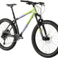 All-City Electric Queen Bike - Blue/Lime Splatter