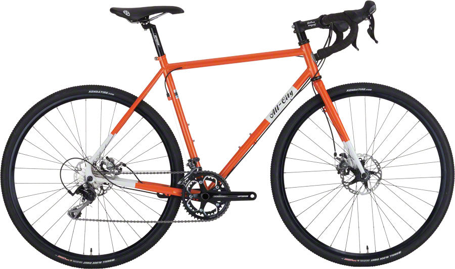 All-City Macho Man Disc 10spd Orange/White