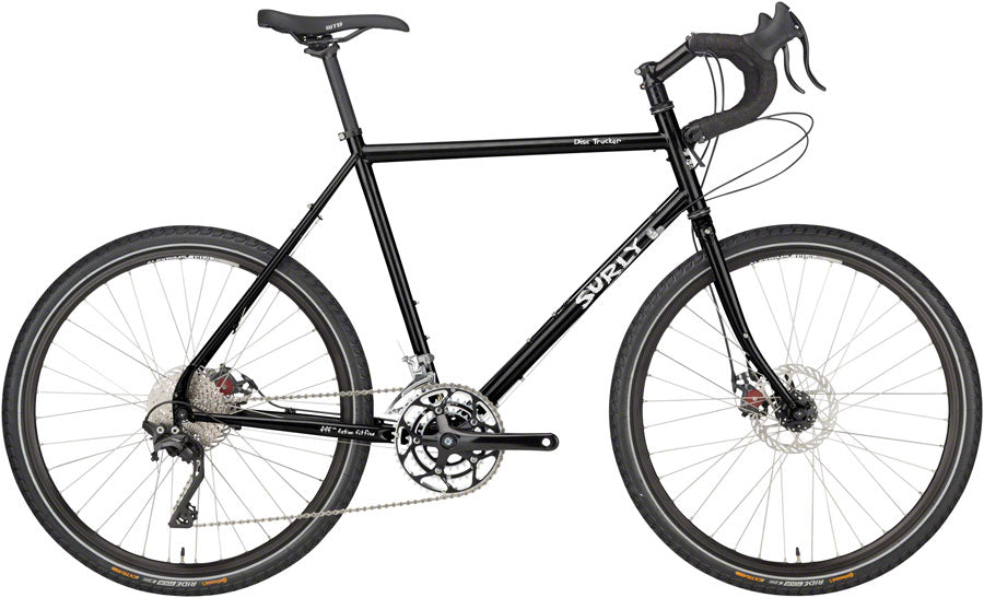 Surly Disc Trucker Bike - Hi-Viz Black 26