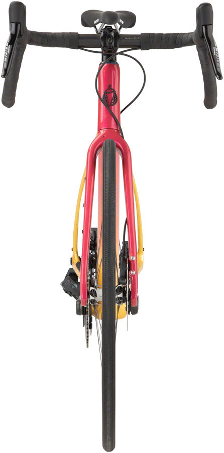 Salsa Warroad Force AXS Bike - Pink/Yellow Fade, 700