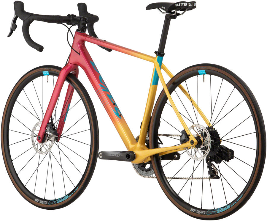 Salsa Warroad Force AXS Bike - Pink/Yellow Fade, 700