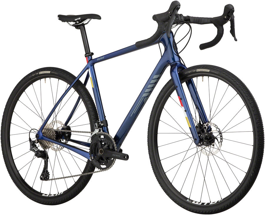 Salsa Warbird Carbon GRX 600 Bike - Dark Blue