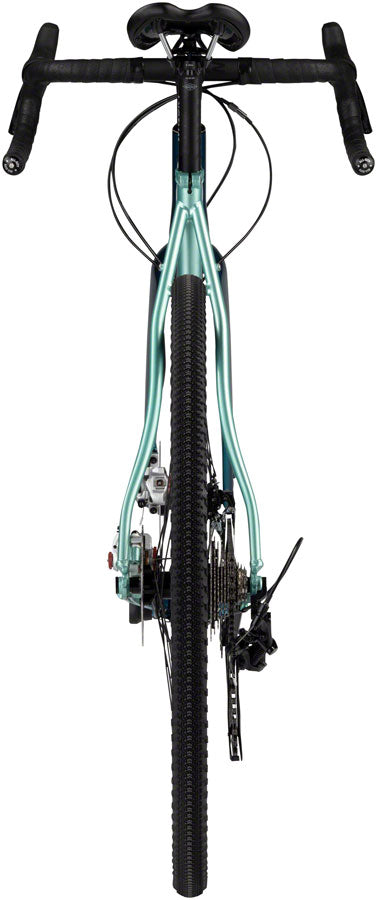 All-City Cosmic Stallion Bike - Blue/Green Stripes