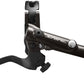 Shimano Saint BL-M820-B/BR-M820 Disc Brake and Lever - Rear, Hydraulic, Post Mount, Finned Metal Pads, Black