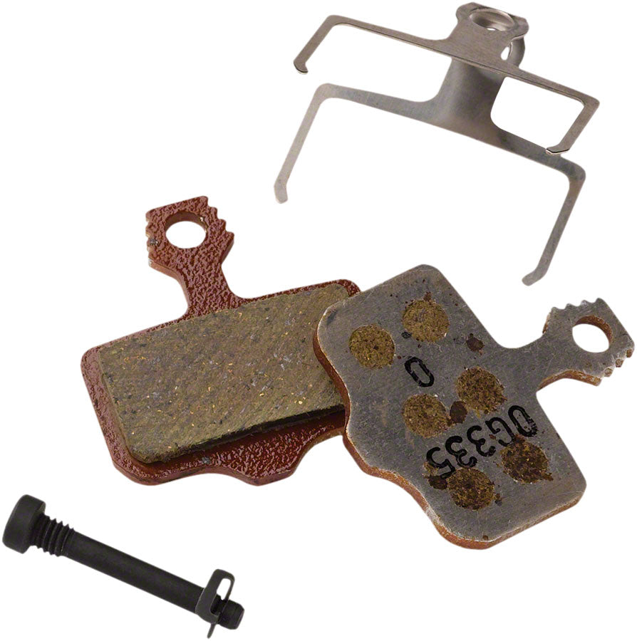 DISC BRAKE PADS - SMALL ORGANIC/ALUMINUM (QUIET/LIGHT) - 2 PIECE ROAD/ELIXIR/DB/LEVEL B1 (2020+)