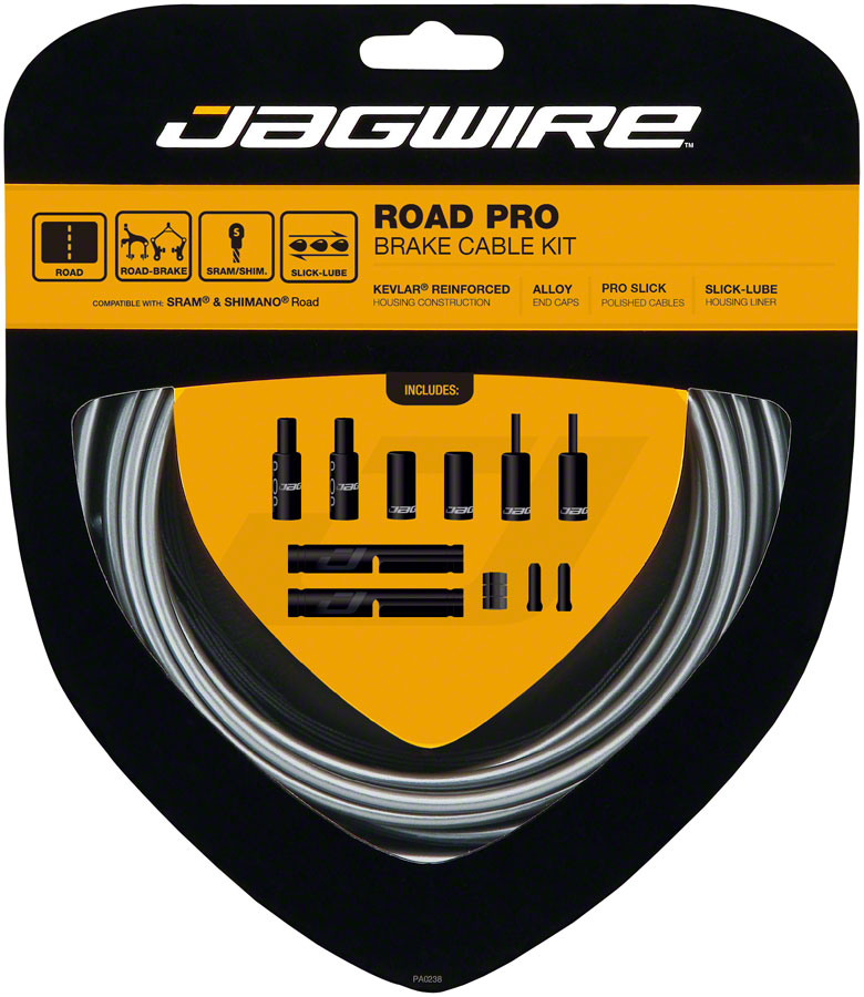 Jagwire Pro Polished Road Brake Kit