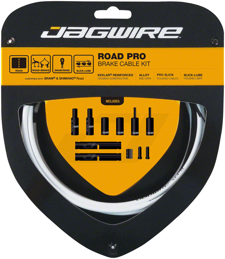 Jagwire Pro Polished Road Brake Kit