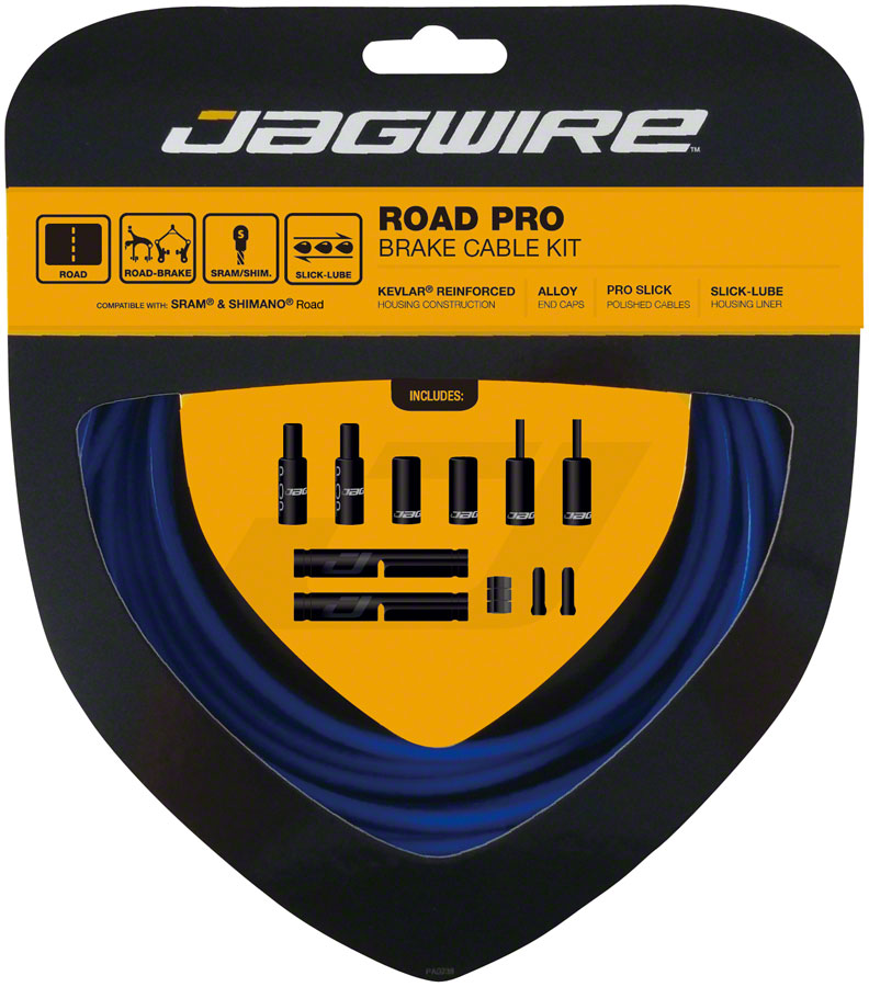 Jagwire Pro Polished Road Brake Kit