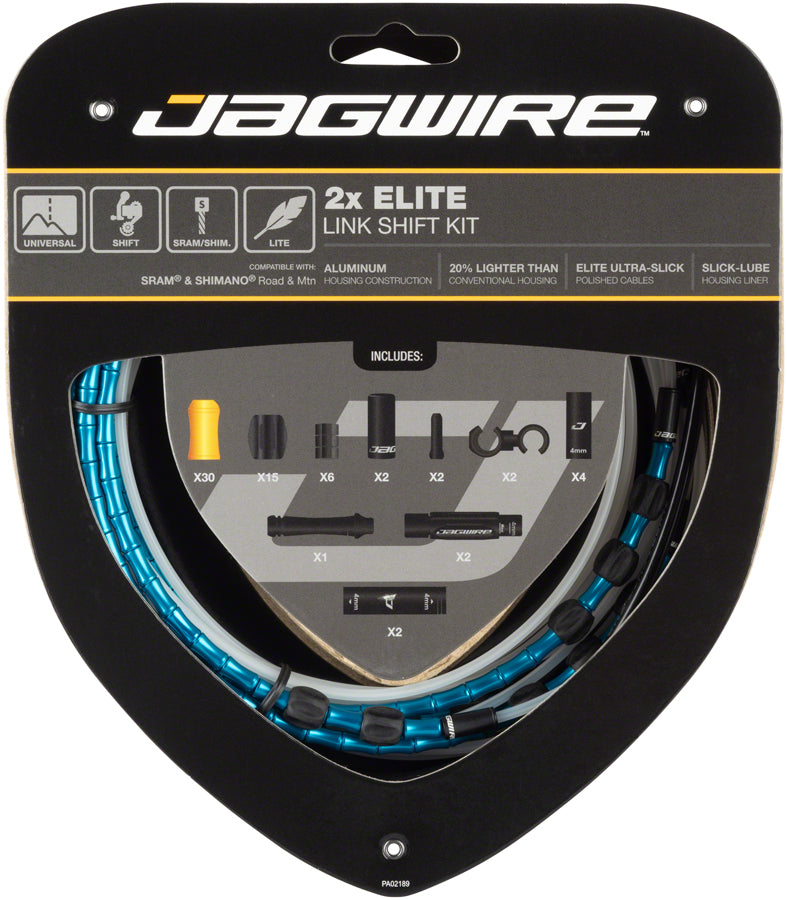 Jagwire 2x Elite Link Shift Cable Kit