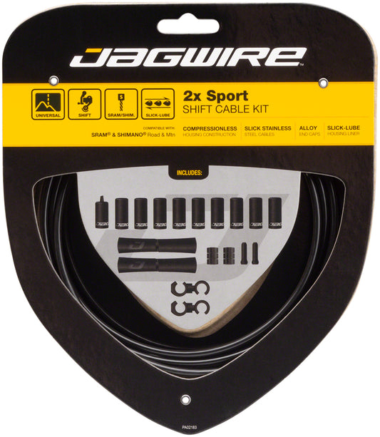 Jagwire 2x Sport Shift Cable Kit