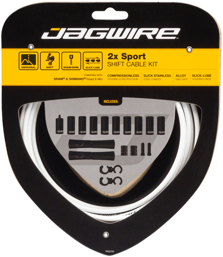 Jagwire 2x Sport Shift Cable Kit