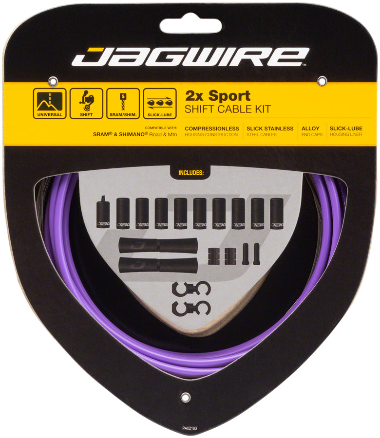 Jagwire 2x Sport Shift Cable Kit