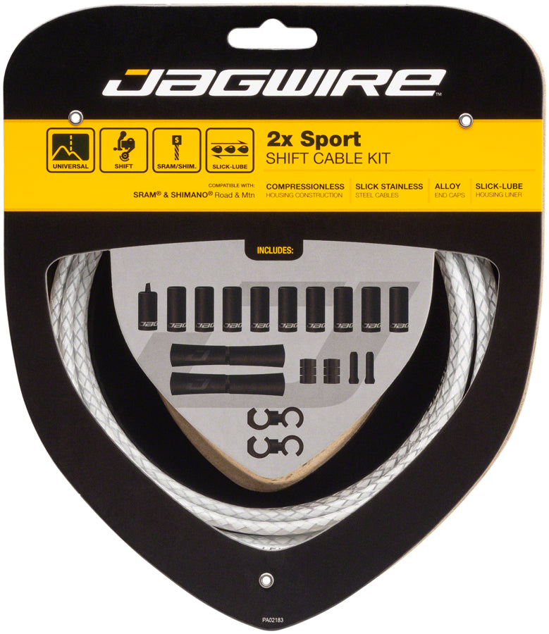 Jagwire 2x Sport Shift Cable Kit