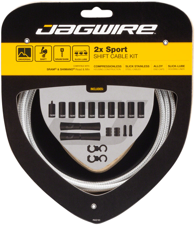 Jagwire 2x Sport Shift Cable Kit