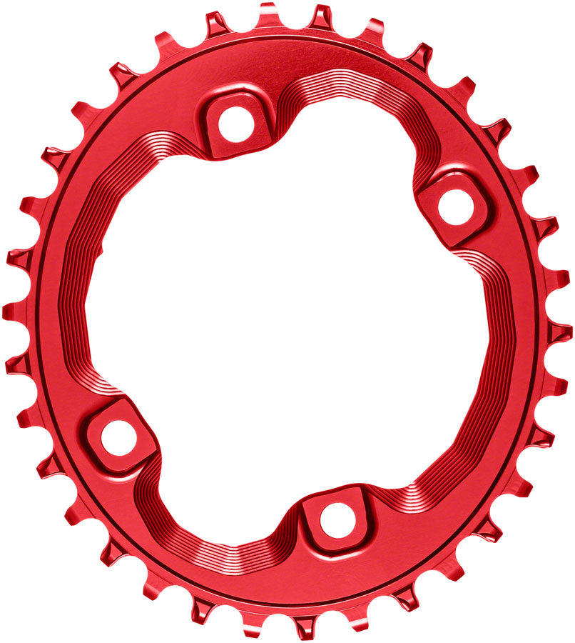 absoluteBLACK Oval 96 BCD Asymmetric Chainring for Shimano XT M8000/SLX M7000