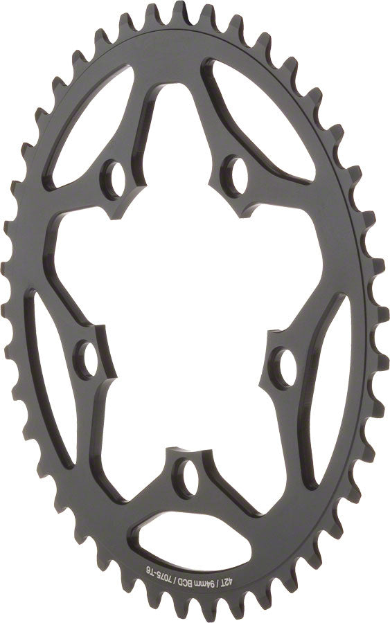 Dimension 42t x 94mm Outer Chainring Black