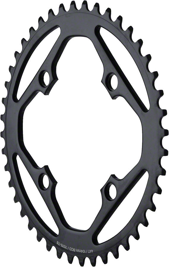 Dimension 42t x 104mm Outer Chainring Black