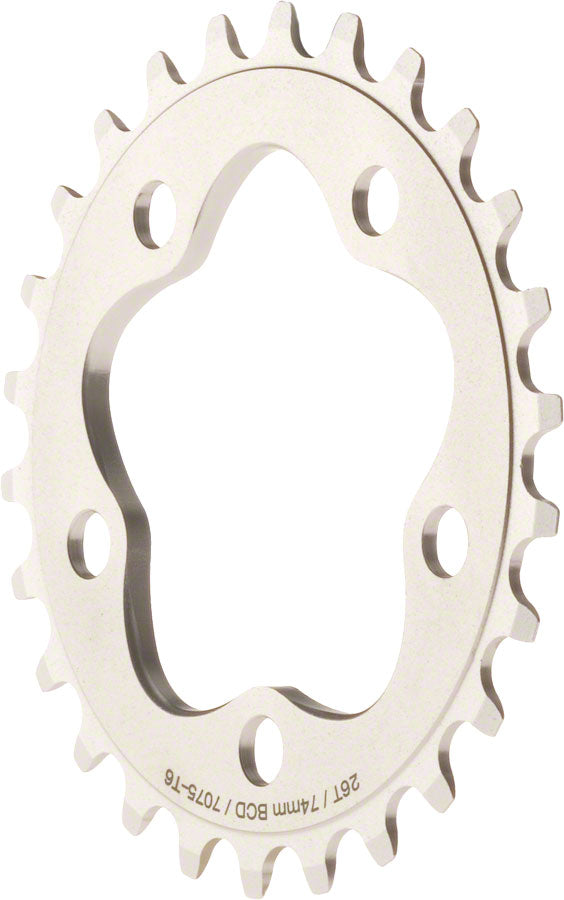 Dimension 28t x 74mm Inner Chainring Silver