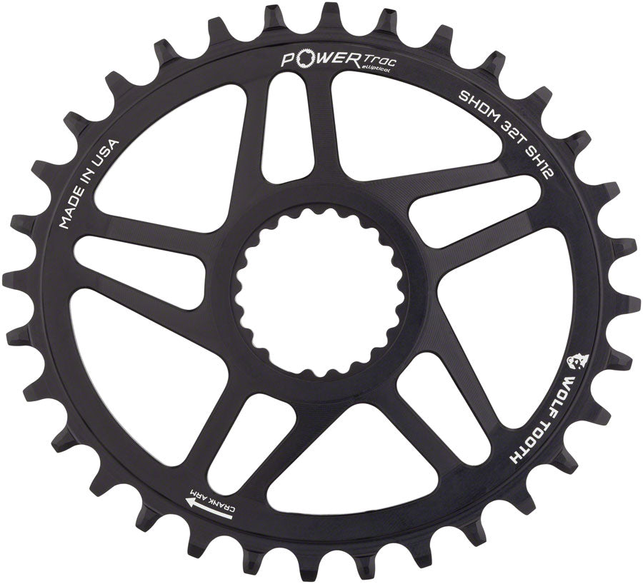 Wolf Tooth Elliptical Shimano Hyperglide+ Direct Mount Chainrings