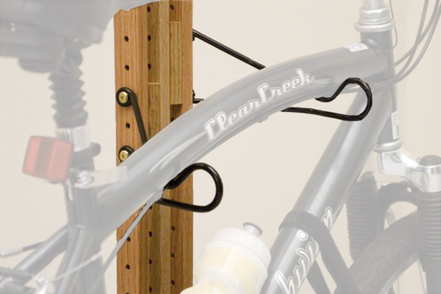 Gear Up Freestanding Oak Bike Storage