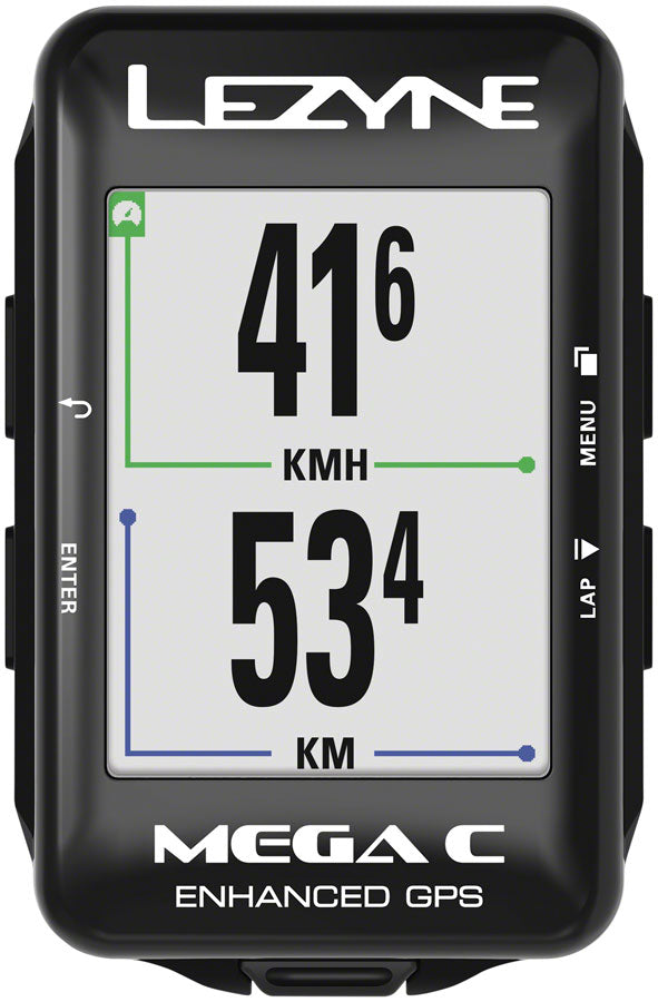 Lezyne Mega C GPS Bike Computer – Rock N' Road