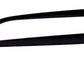 ONE Roundhouse Polarized Sunglasses: Shiny Black with Polarized Smoke Red Mirror Lens