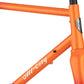 All-City Zig Zag Frame - Orange/Red Fade