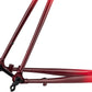 All-City Zig Zag Frame - Orange/Red Fade