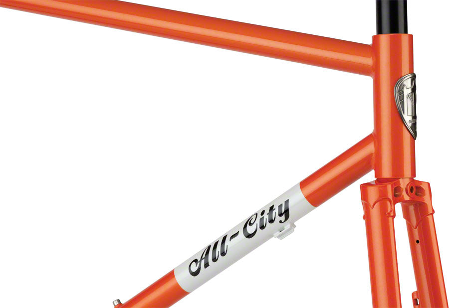 All-City Macho Man Disc Orange/White